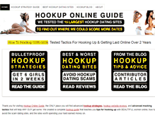 Tablet Screenshot of hookup-online-guide.com